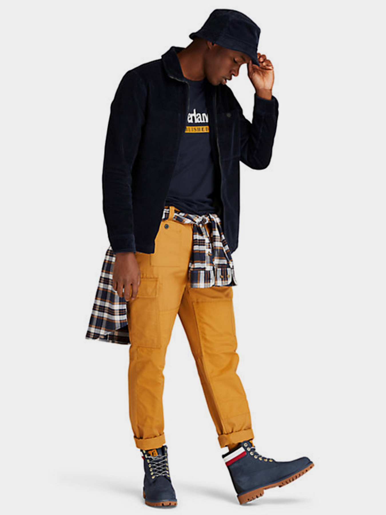 Куртки та дублянки Timberland LS Full Zip Corduroy Overshirt модель TB0A2358433 Фото