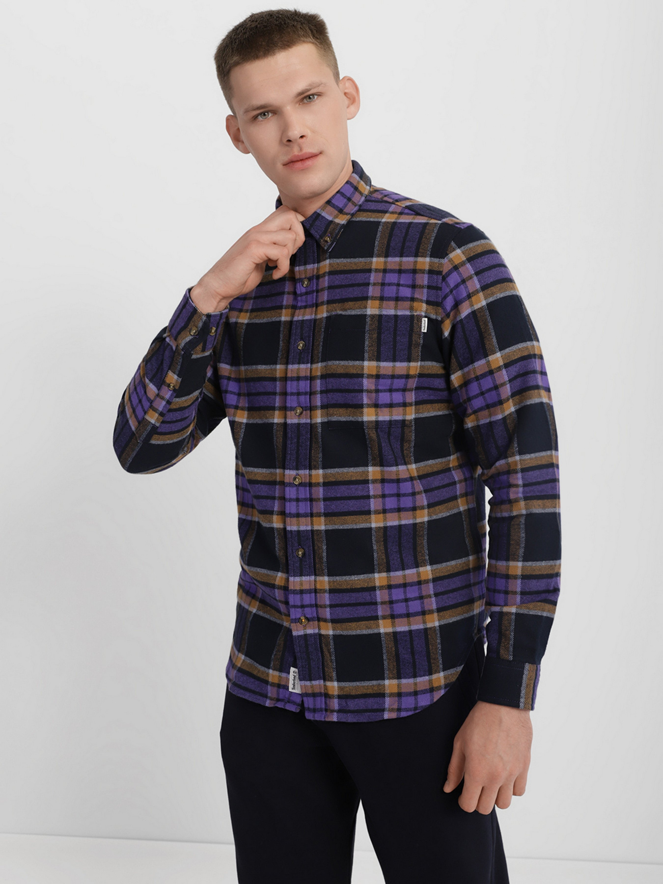 Рубашки Timberland Heavy Flannel Plaid модель TB0A235JCA5 Фото