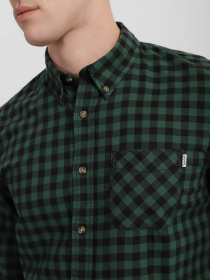 Рубашки Timberland Back River Brushed-Cotton Check модель TB0A2BJVJ76 Фото