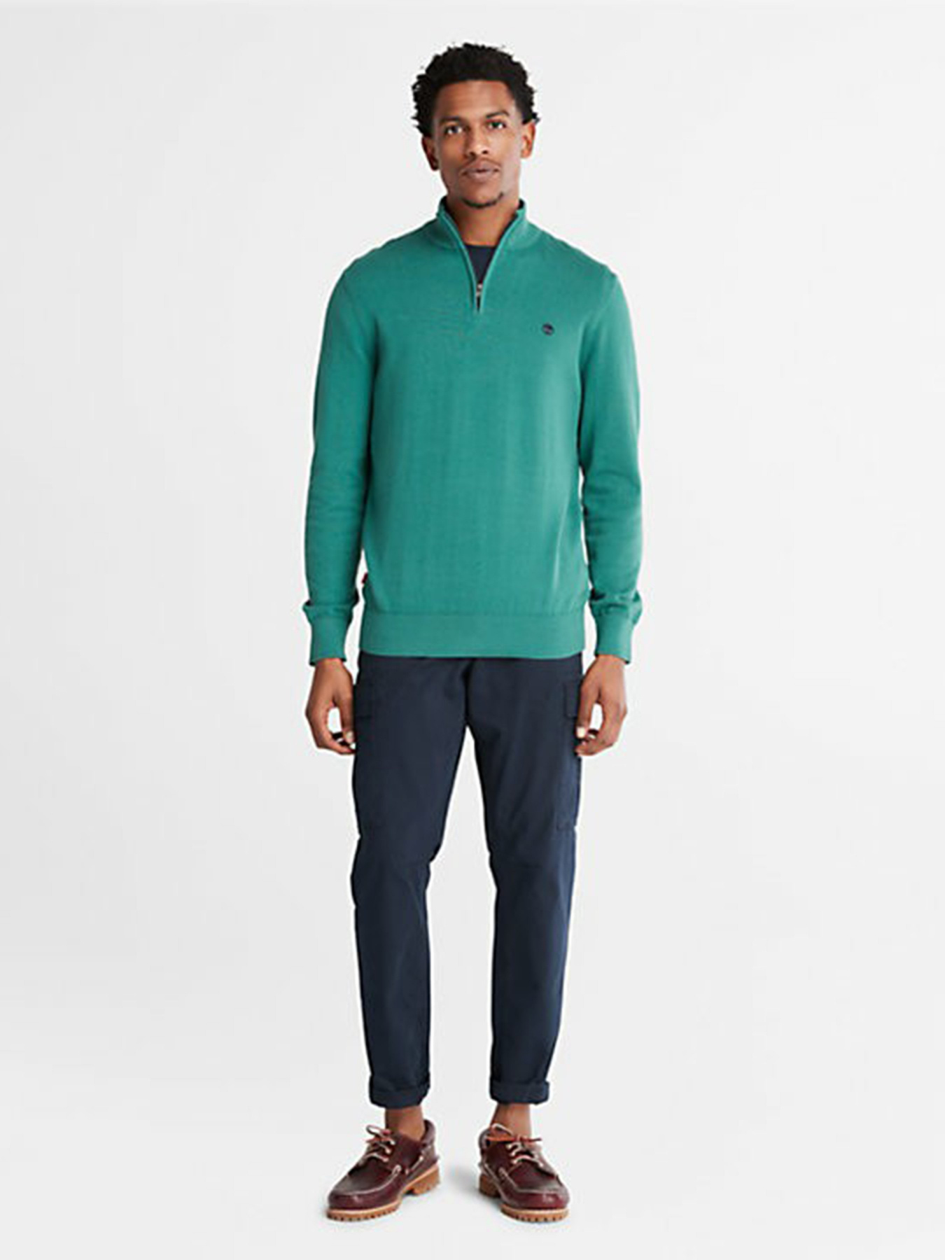 Светри та кардигани Timberland Williams River Zip-Neck модель TB0A2BMXCY4 Фото