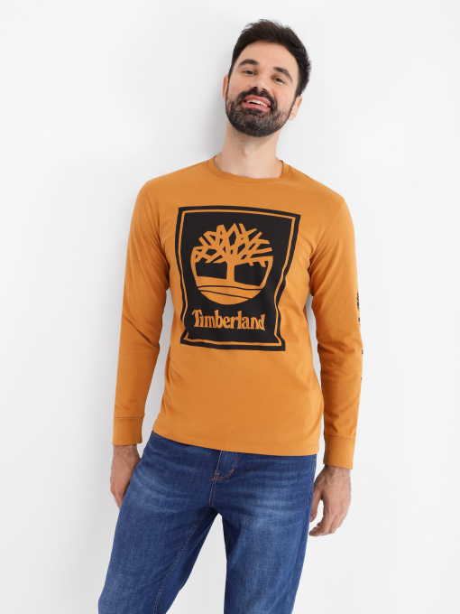 Худі та світшоти Timberland Stack Logo модель TB0A6CCEP57 Фото