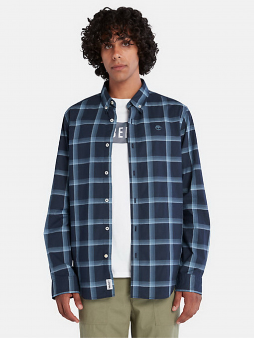 Рубашки Timberland Eastham River Stretch Poplin Check модель TB0A26CFB68 Фото