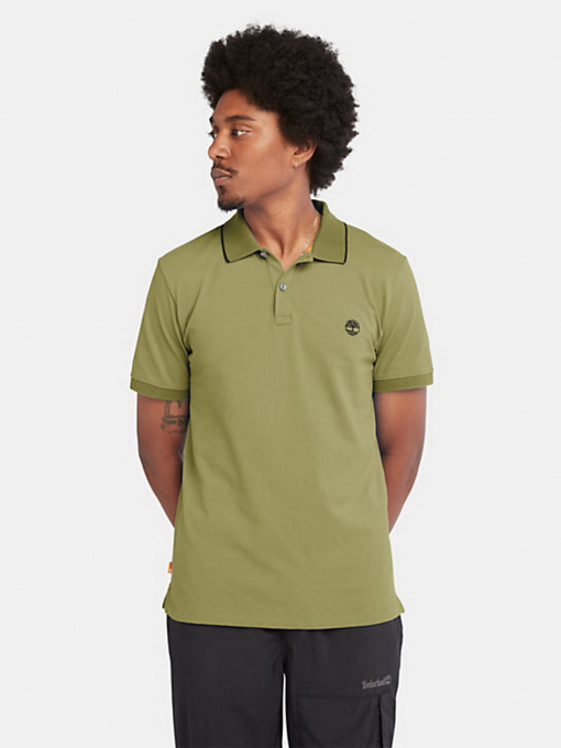 Футболки и поло Timberland SS Millers River Collar Neck Print модель TB0A26NFV46 Фото