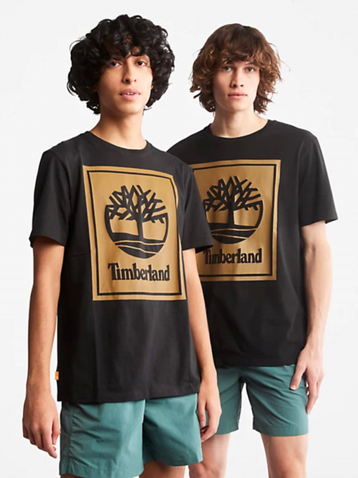 Футболки и поло Timberland Front Stack Logo модель TB0A6CBTP56 Фото