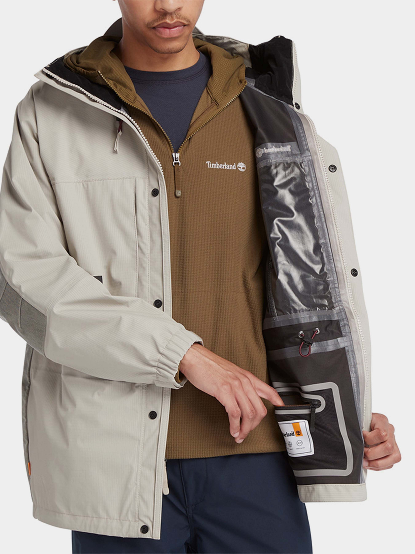 Куртки та дублянки Timberland Waterproof Outdoor модель TB0A6KP9CY2 Куртки та дублянки Timberland Waterproof Outdoor модель TB0A6KP9CY2 Фото