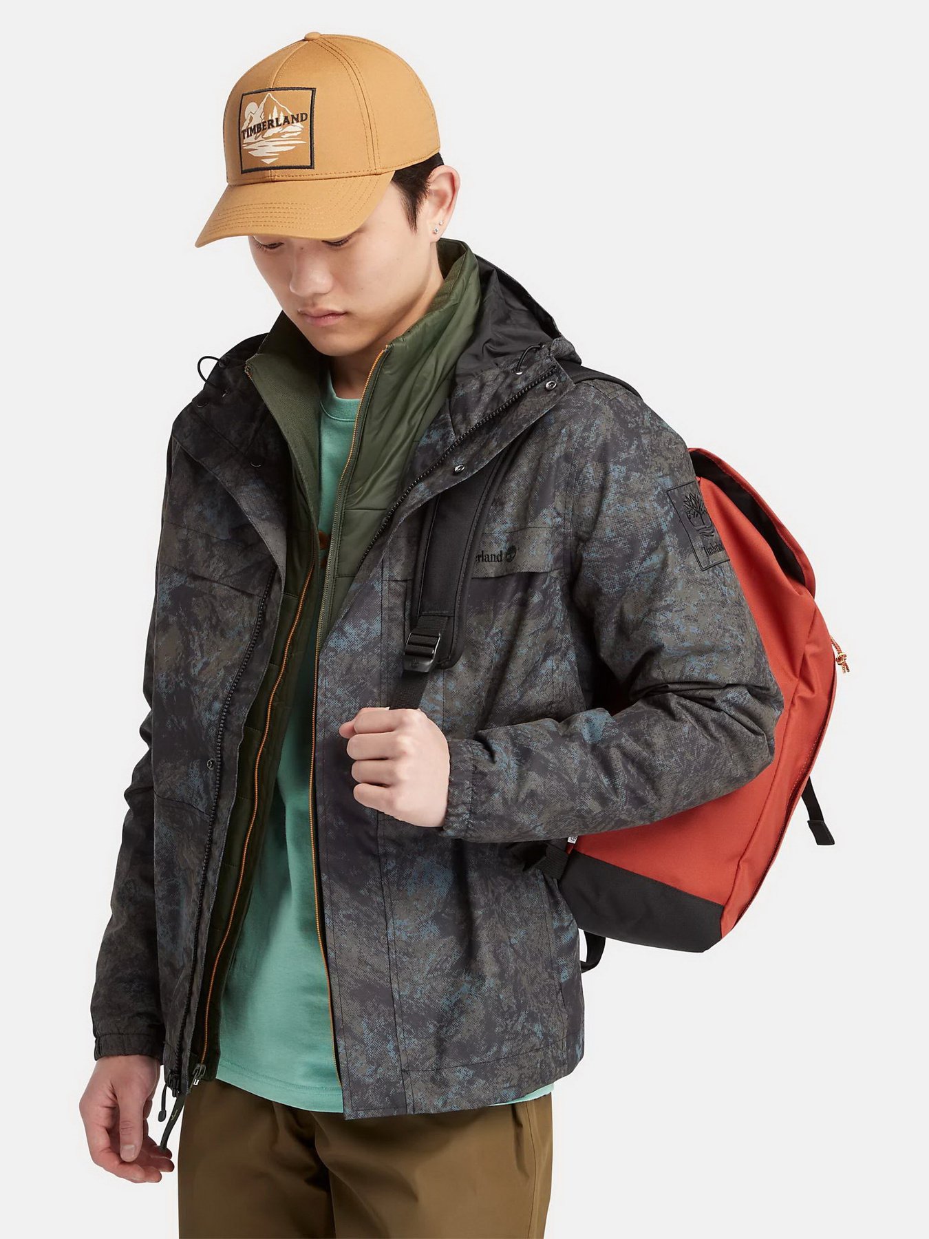 Куртки и дубленки Timberland Not So Camo Benton Water Resistant модель TB0A6KKSDX0 Фото