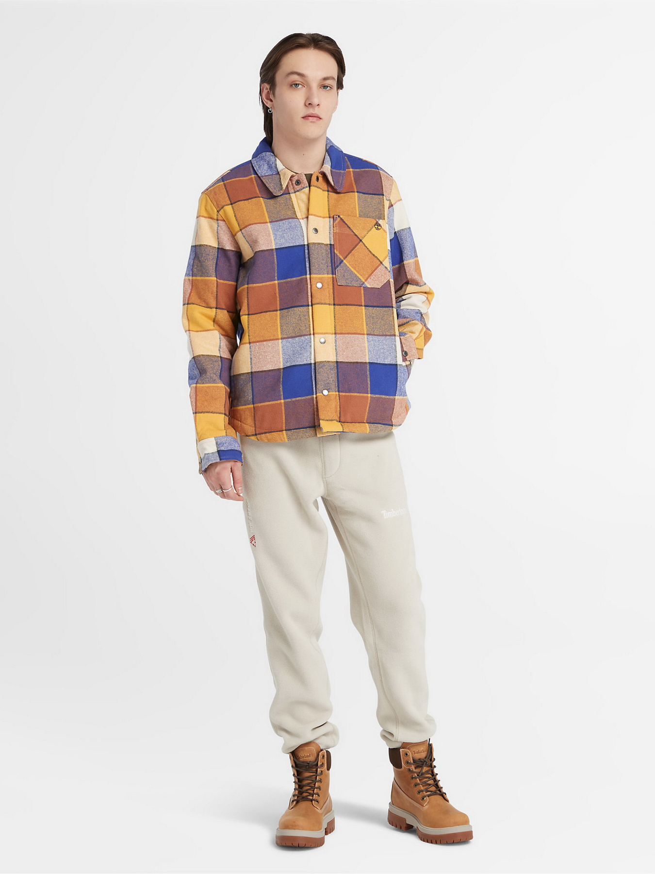 Сорочки Timberland High Pile Fleece-Lined модель TB0A6G5SDY1 Фото