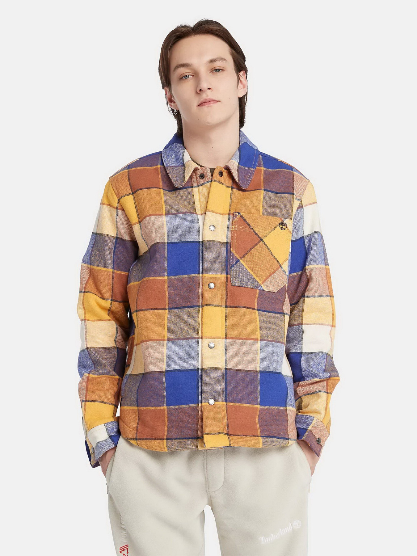 Сорочки Timberland High Pile Fleece-Lined модель TB0A6G5SDY1 Фото