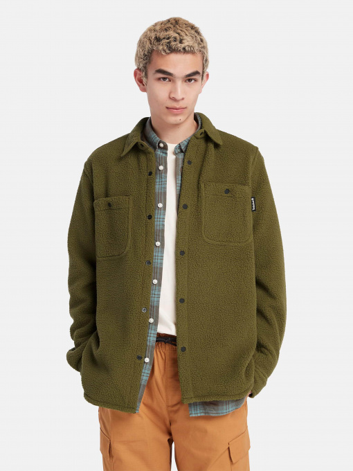 Куртки и дубленки Timberland Utility High-Pile Fleece модель TB0A5VHH302 Фото