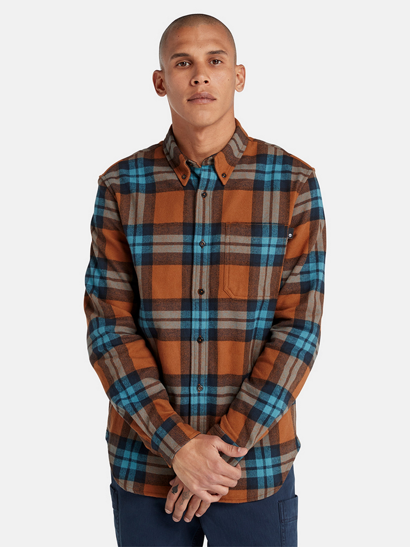 Сорочки Timberland Heavy Flannel Plaid модель TB0A6GKHDX1 Фото
