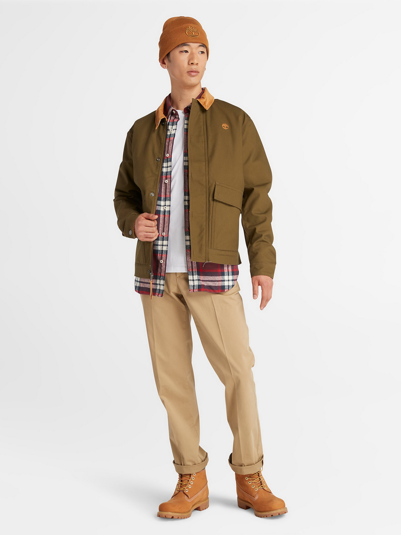 Сорочки Timberland Heavy Flannel Plaid модель TB0A6GKHJ60 Фото