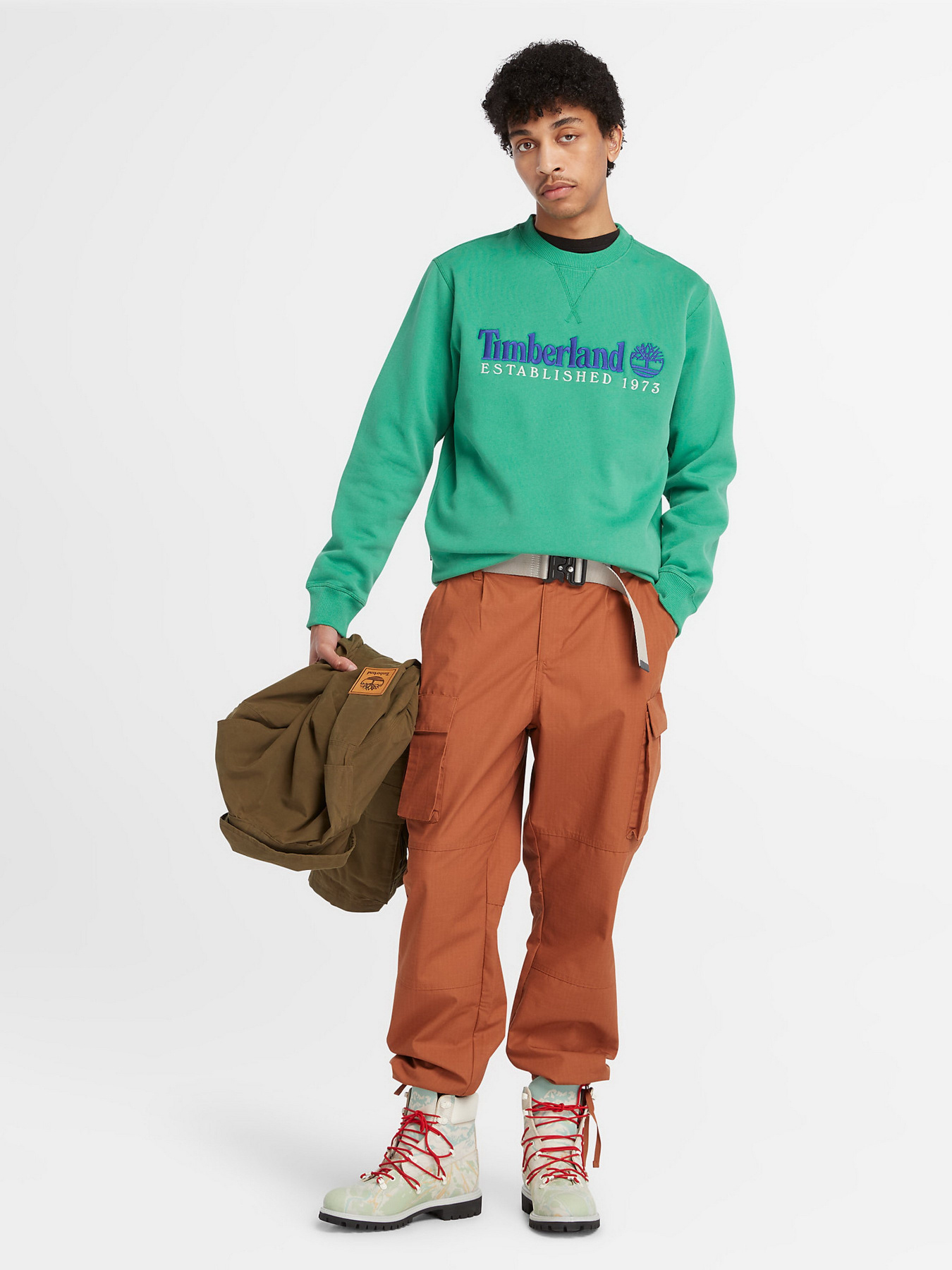 Худі та світшоти Timberland Est. 1973 Logo Crew модель TB0A65DDED3 Худі та світшоти Timberland Est. 1973 Logo Crew модель TB0A65DDED3 Фото