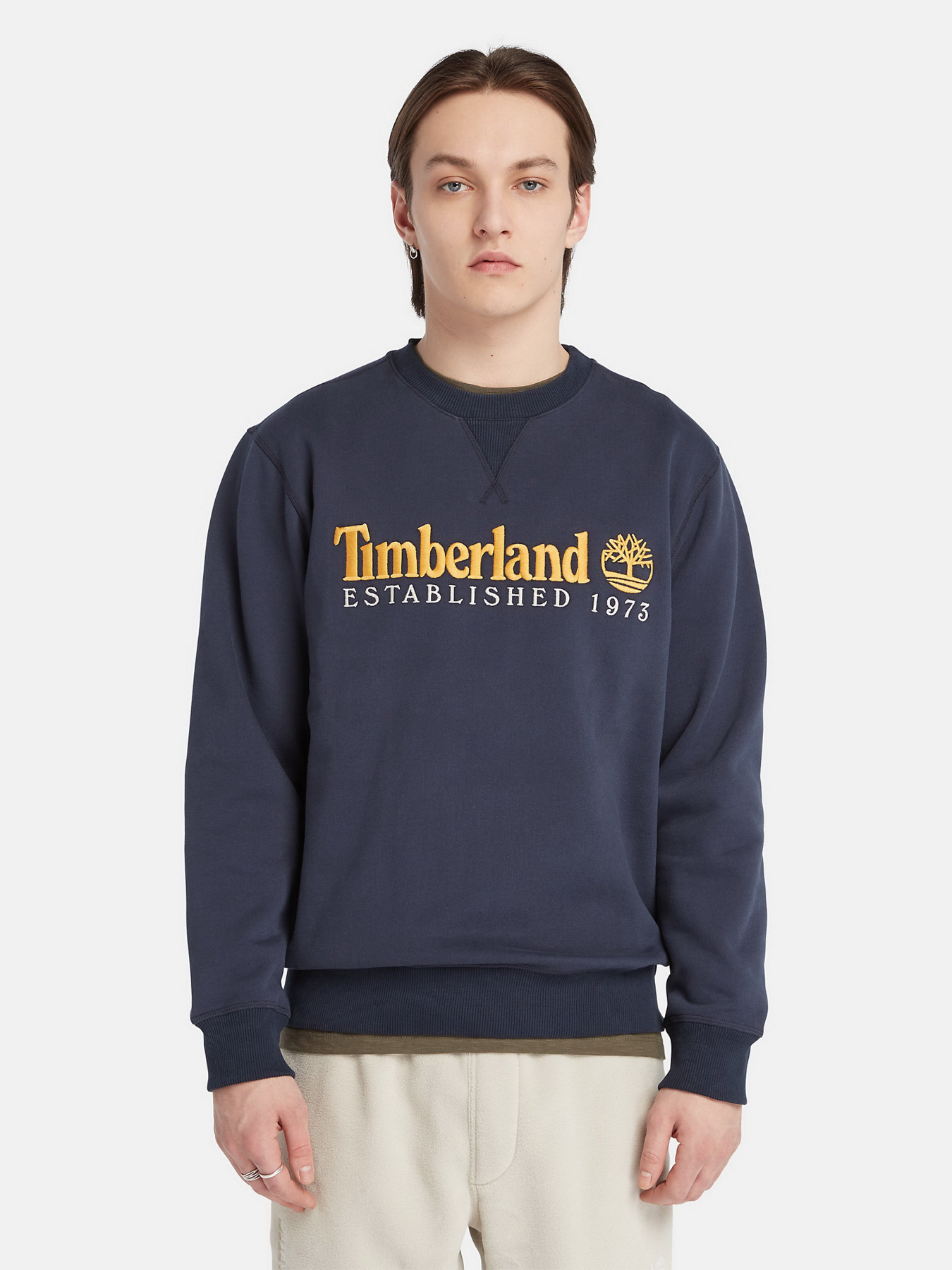 Худі та світшоти Timberland Est. 1973 Logo Crew модель TB0A65DD433 Фото