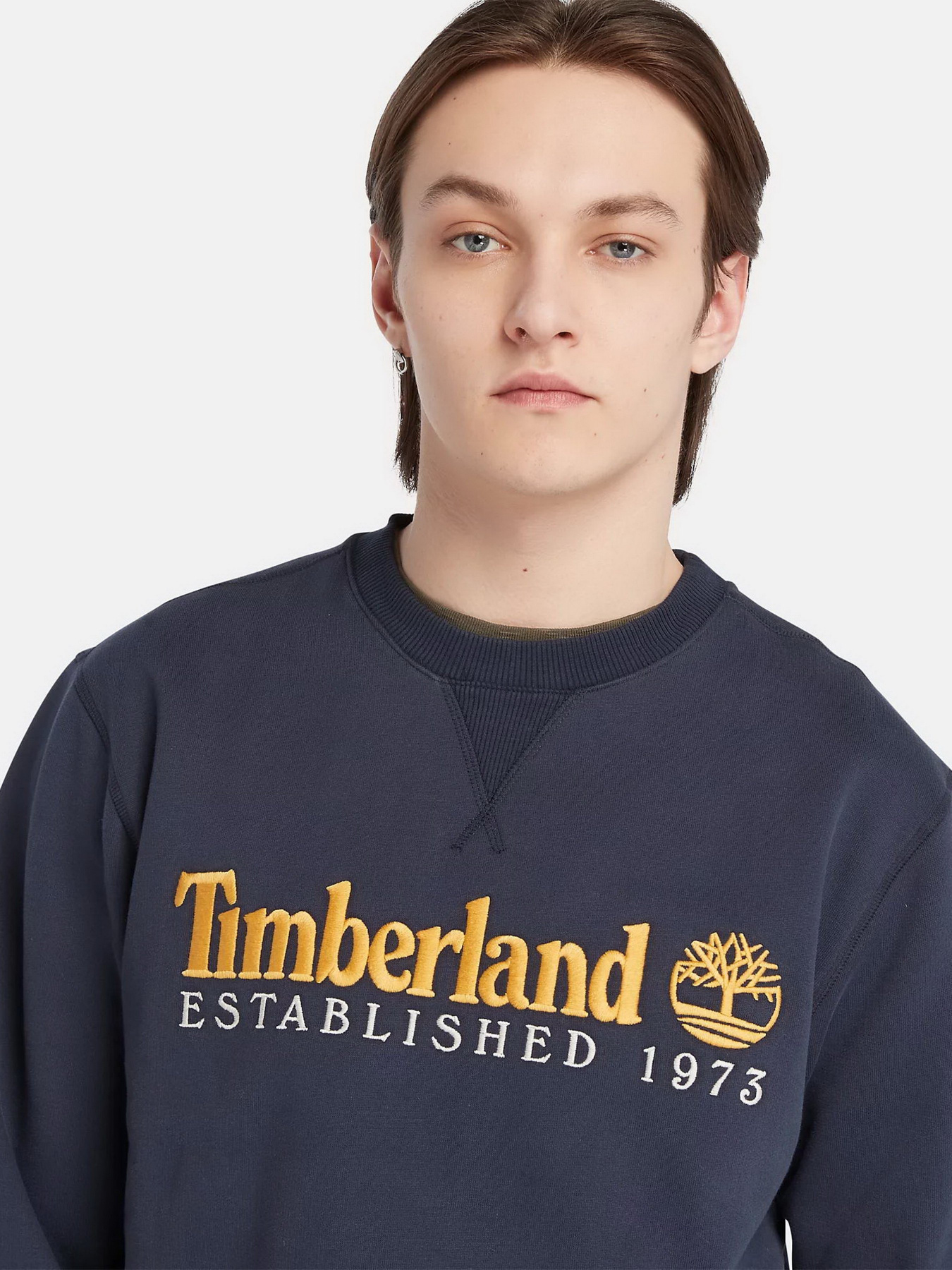 Худі та світшоти Timberland Est. 1973 Logo Crew модель TB0A65DD433 Фото