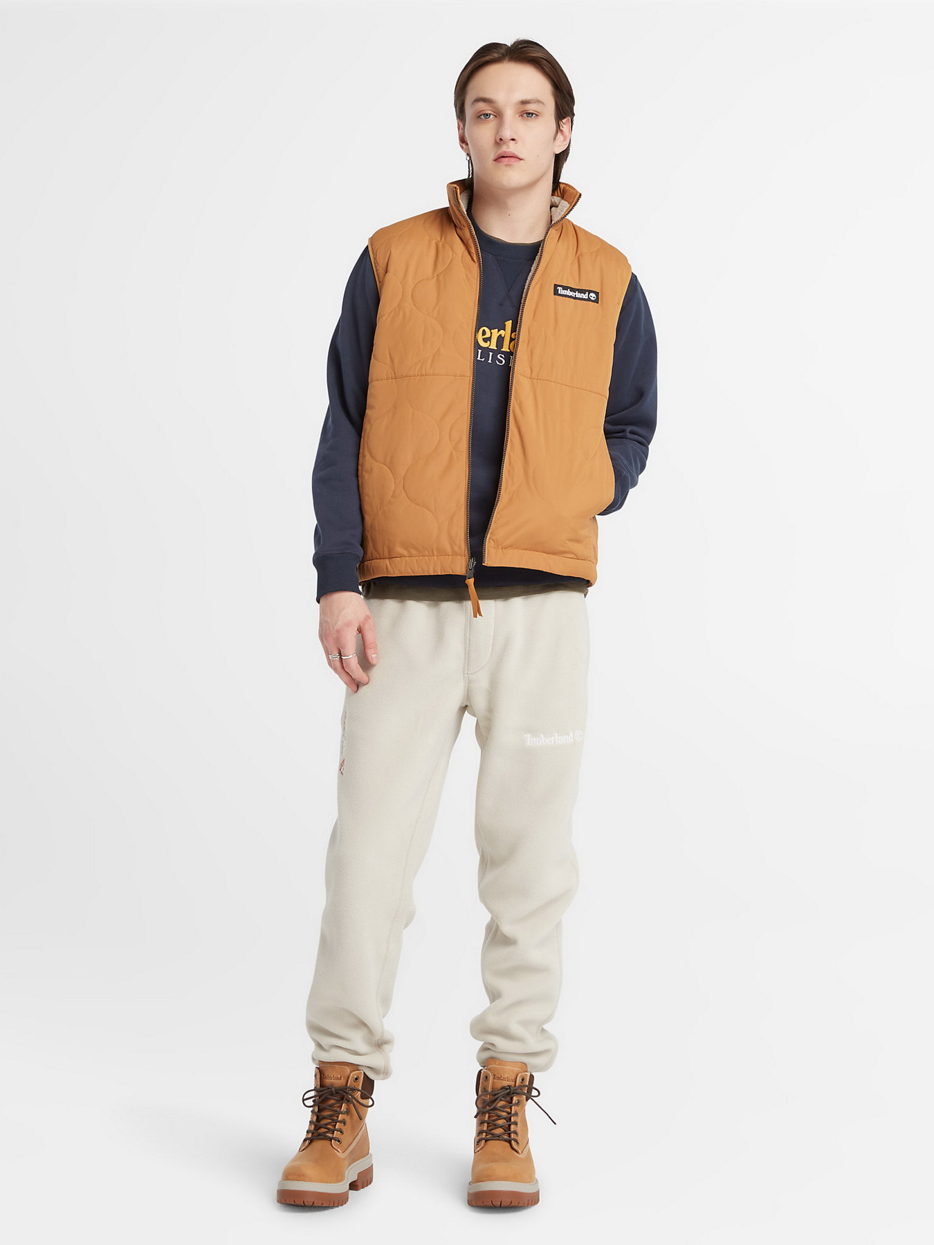 Худі та світшоти Timberland Est. 1973 Logo Crew модель TB0A65DD433 Фото