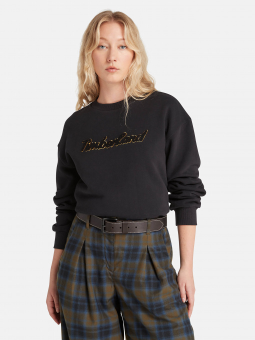 Худі та світшоти Timberland Logo Crewneck модель TB0A6HV5001 Фото