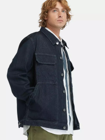 Куртки та дублянки Timberland Refibra™ Technology Denim Trucker модель TB0A5TFUH87 Фото