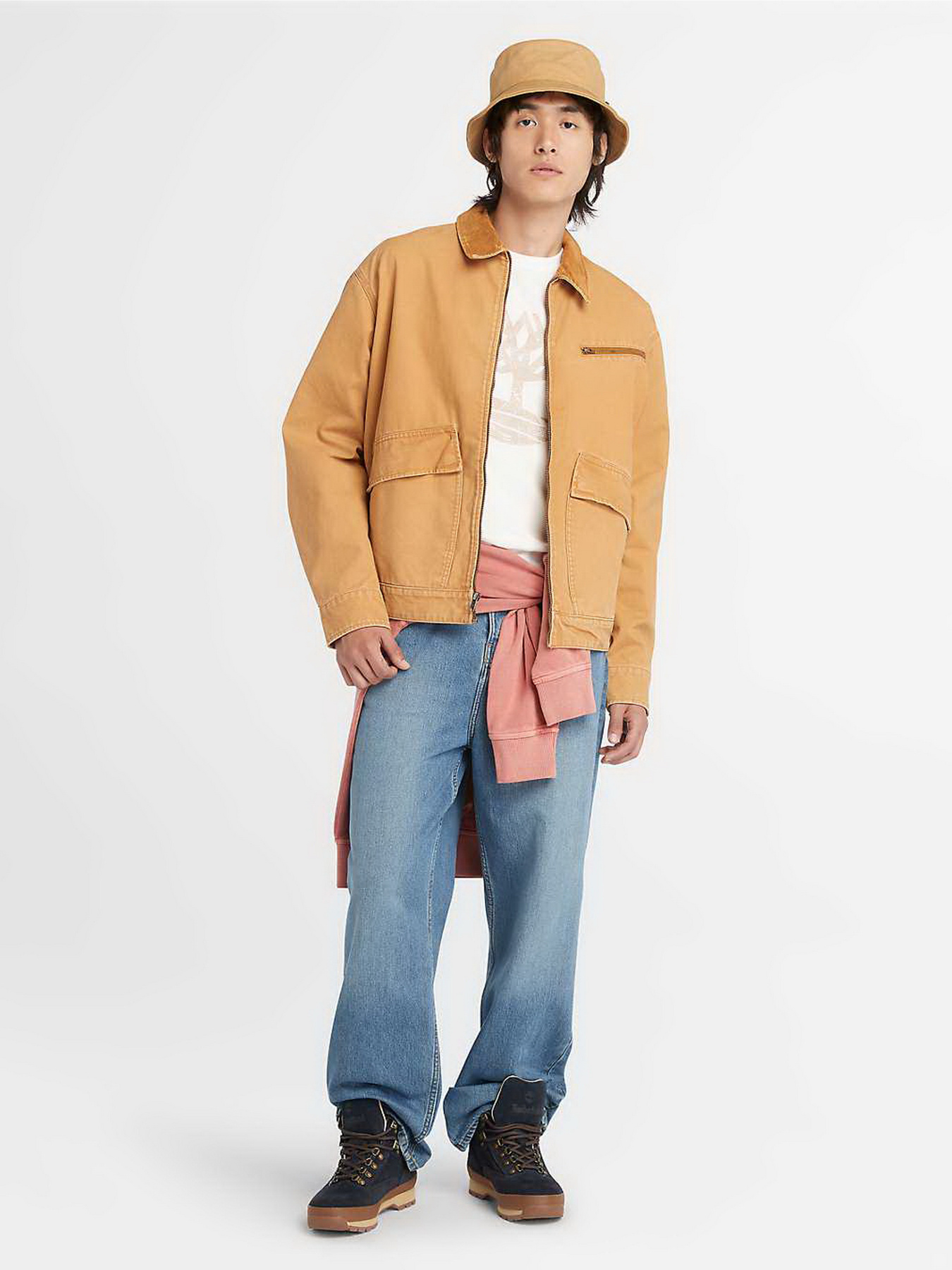 Куртки та дублянки Timberland Washed Canvas модель TB0A5TGFP47 Куртки та дублянки Timberland Washed Canvas модель TB0A5TGFP47 Фото