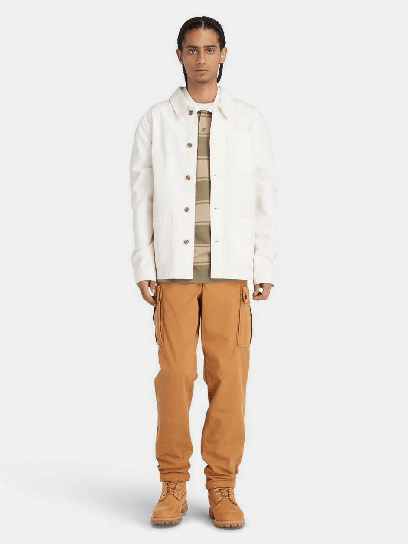 Куртки и дубленки Timberland Washed Canvas Chore модель TB0A5TH3CM9 Фото