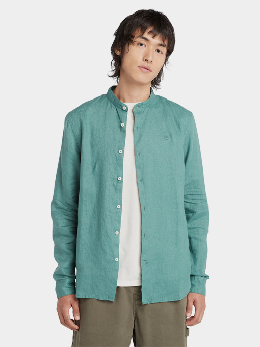 Сорочки Timberland Mill Brook Korean-collar Linen модель TB0A2DC1CL6 Фото