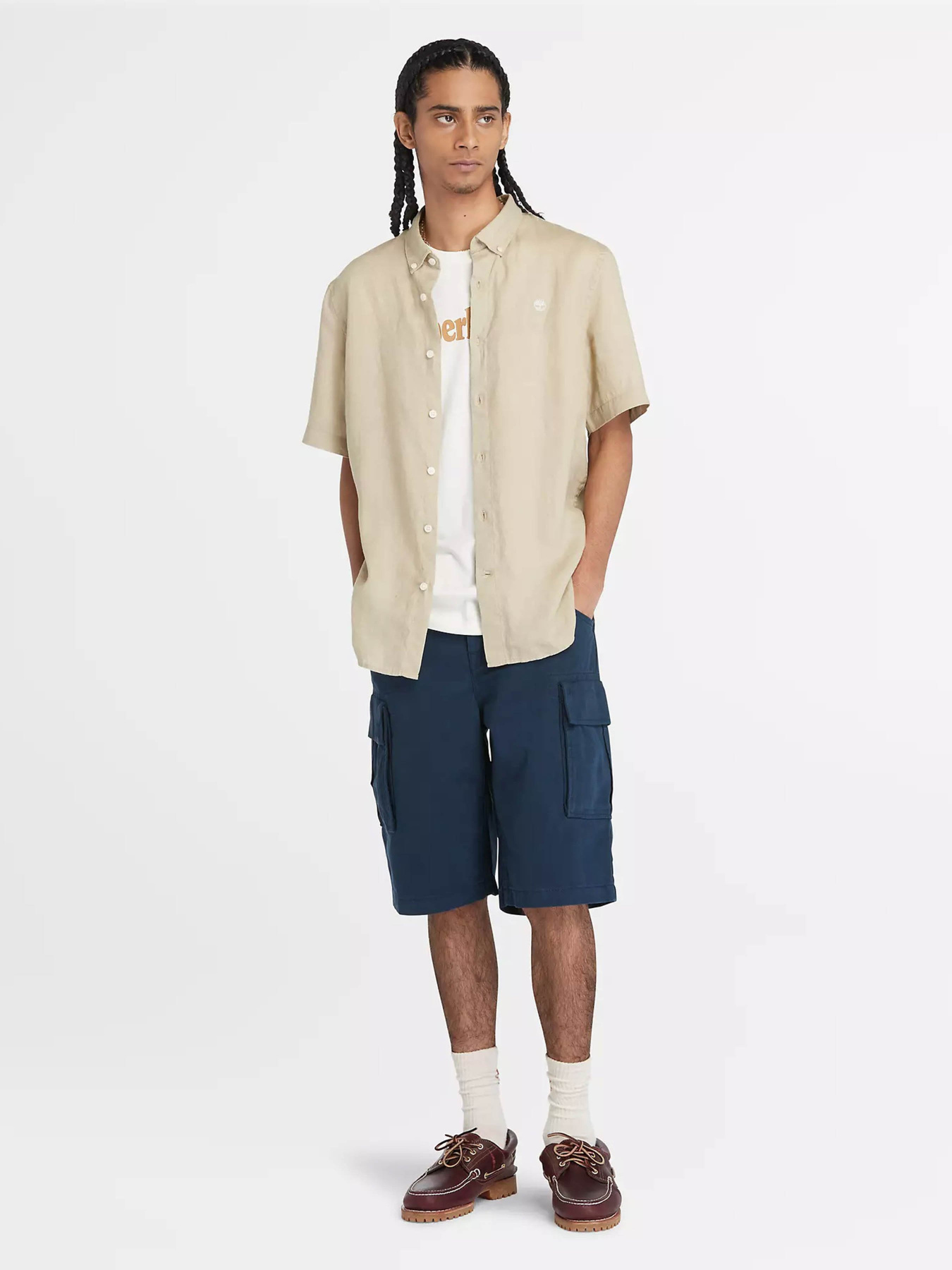 Шорты Timberland Twill Cargo модель TB0A5U1B433 Фото