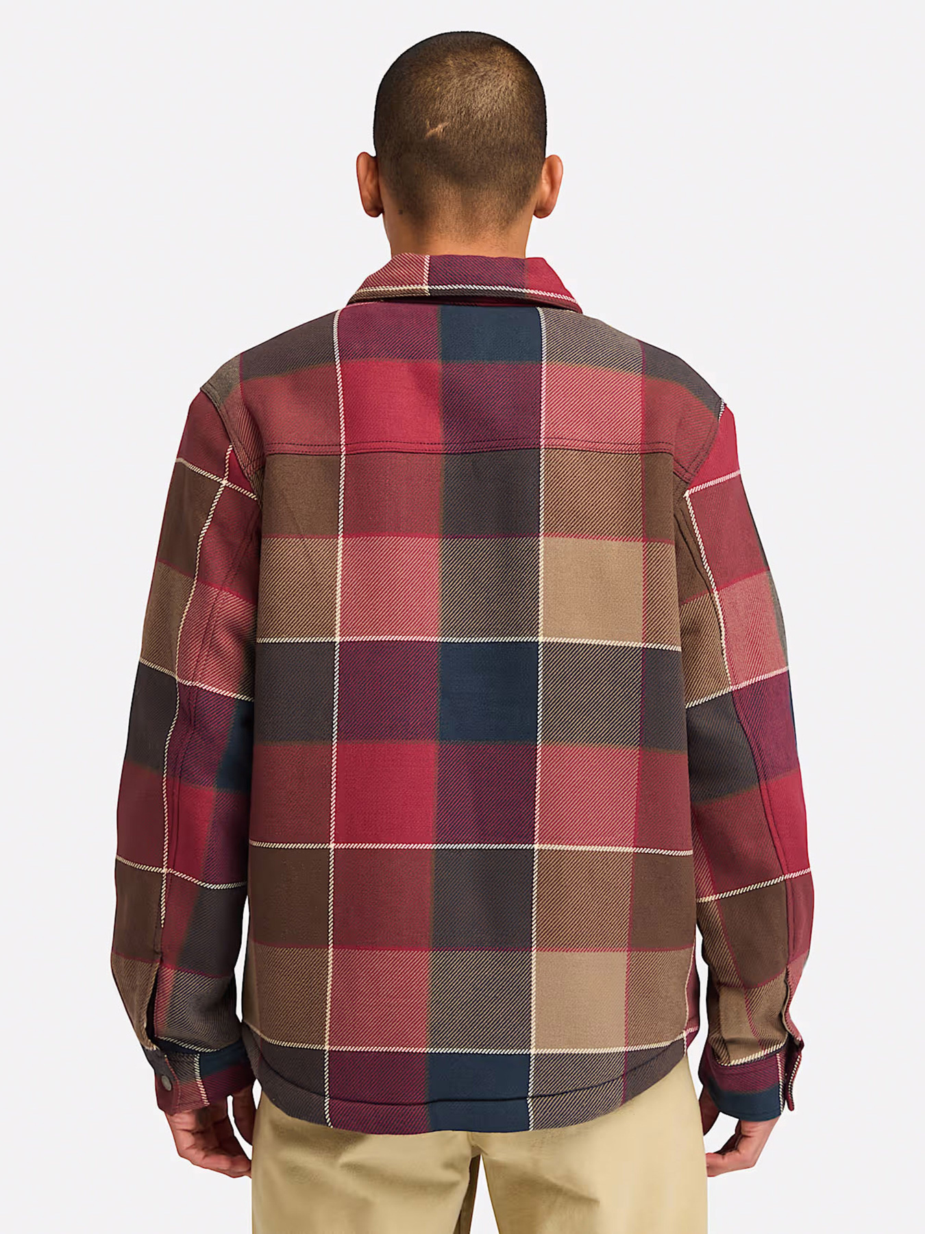 Куртки и дубленки Timberland Fleece-lined Plaid модель TB0A6UX2EIF Фото