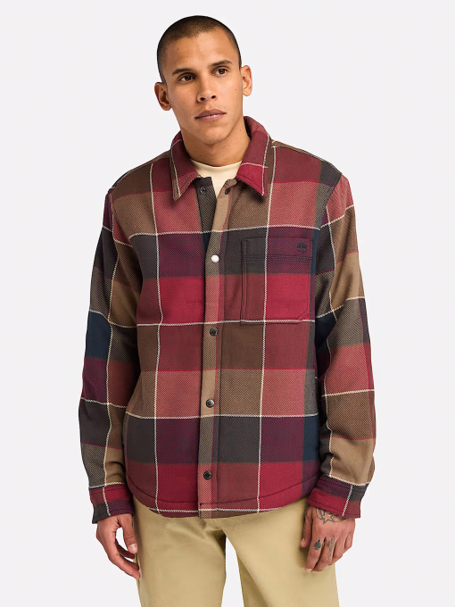 Куртки и дубленки Timberland Fleece-lined Plaid модель TB0A6UX2EIF Фото