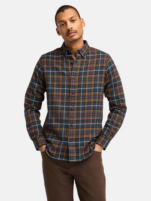 Рубашки Timberland Midweight Flannel Check модель TB0A6V4AB68 Фото