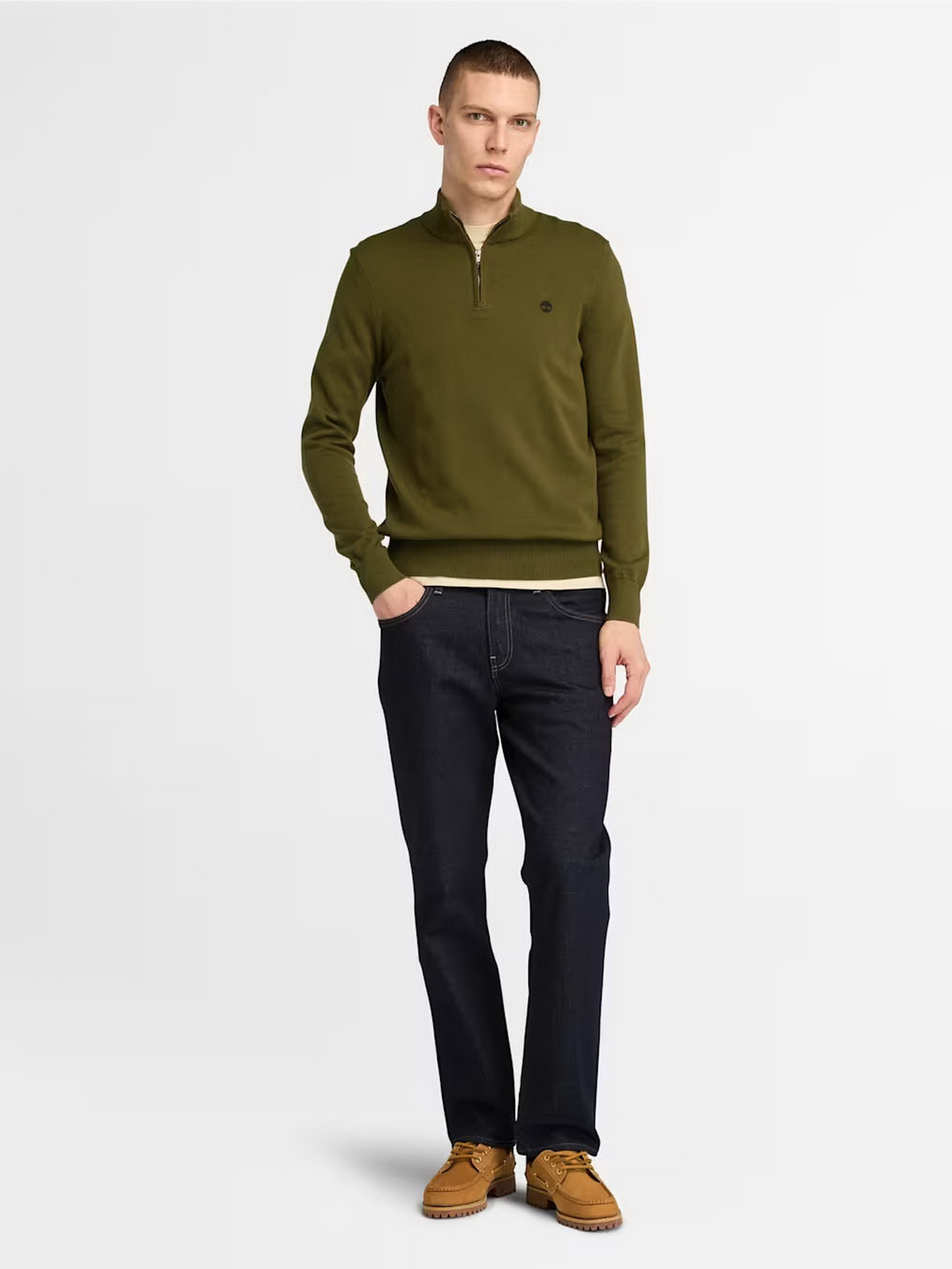 Худі та світшоти Timberland Williams River Quarter Zip модель TB0A2BMX302 Фото