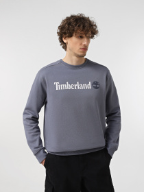 Худі та світшоти Timberland Linear Logo Crew Neck модель TB0A5UJY073 Фото