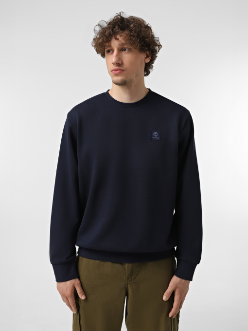 Худи и свитшоты Timberland Woven Badge Crew Neck модель TB0A6UHJ433 Фото