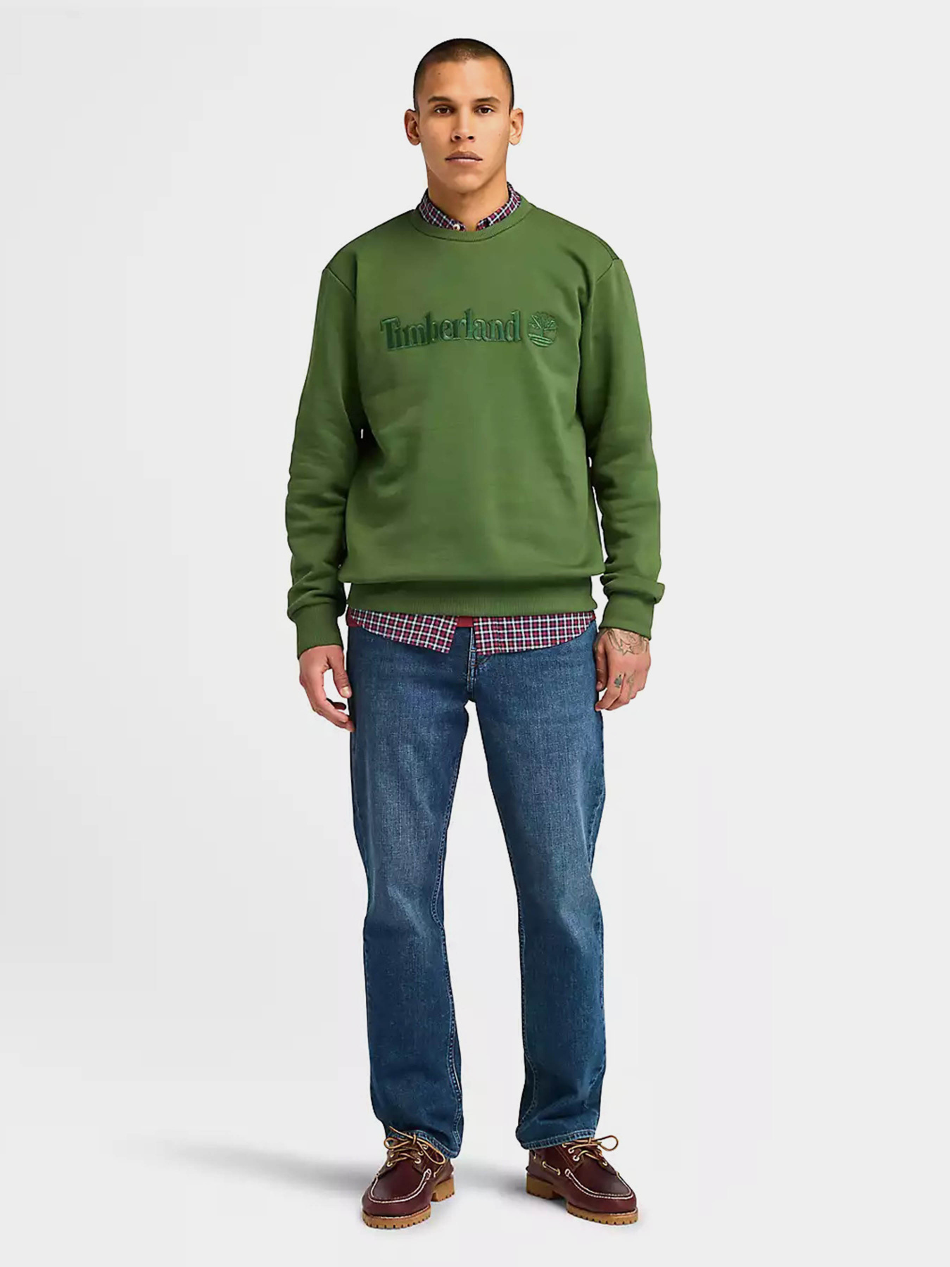 Худи и свитшоты Timberland Hampthon Crew Neck модель TB0A6VG6EIN Фото