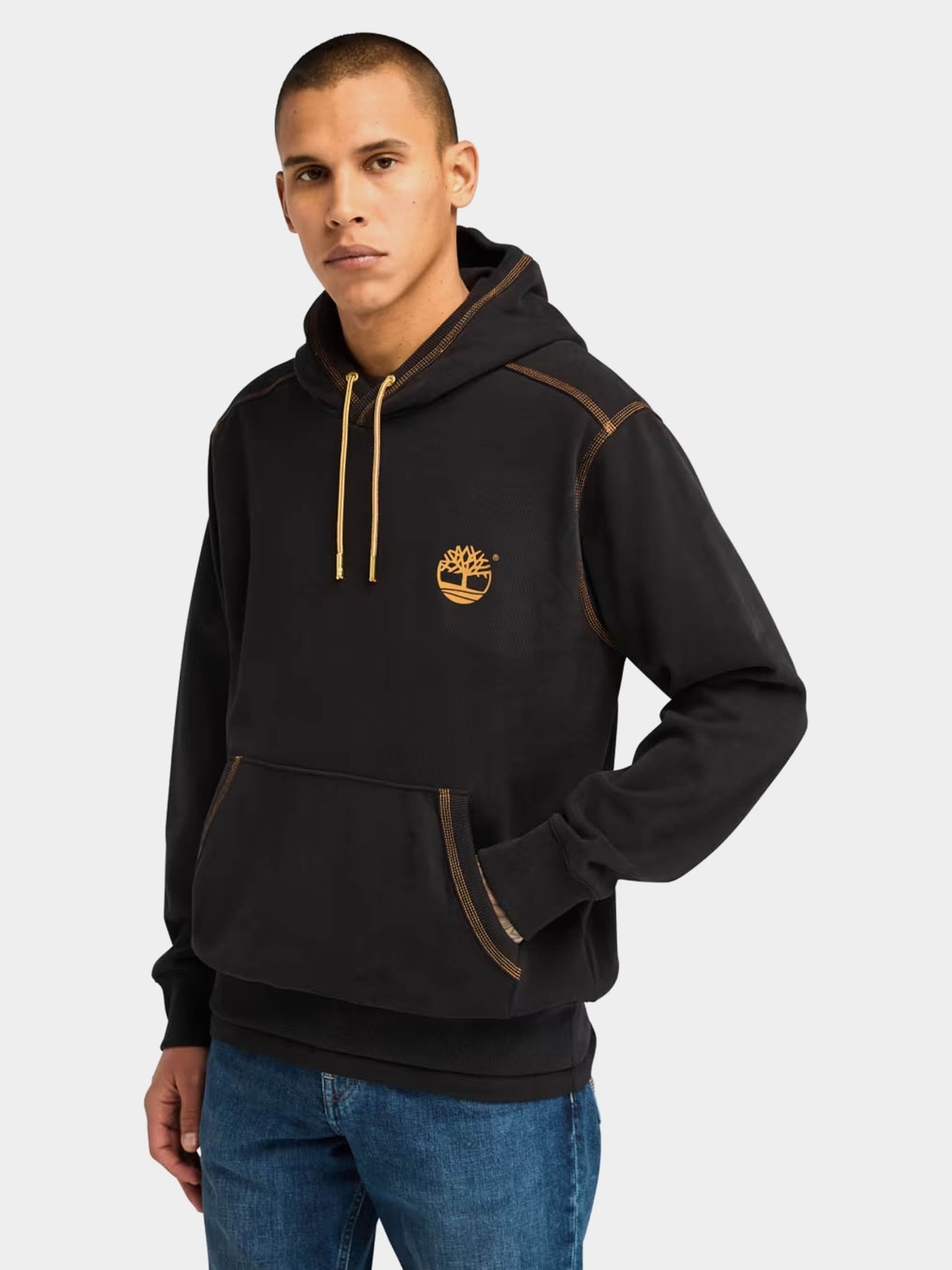 Худи и свитшоты Timberland Contrast Stitch Logo модель TB0A6VEA001 Фото