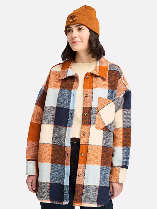 Рубашки Timberland Heavy Flannel Long модель TB0A5ZM7EHG Фото