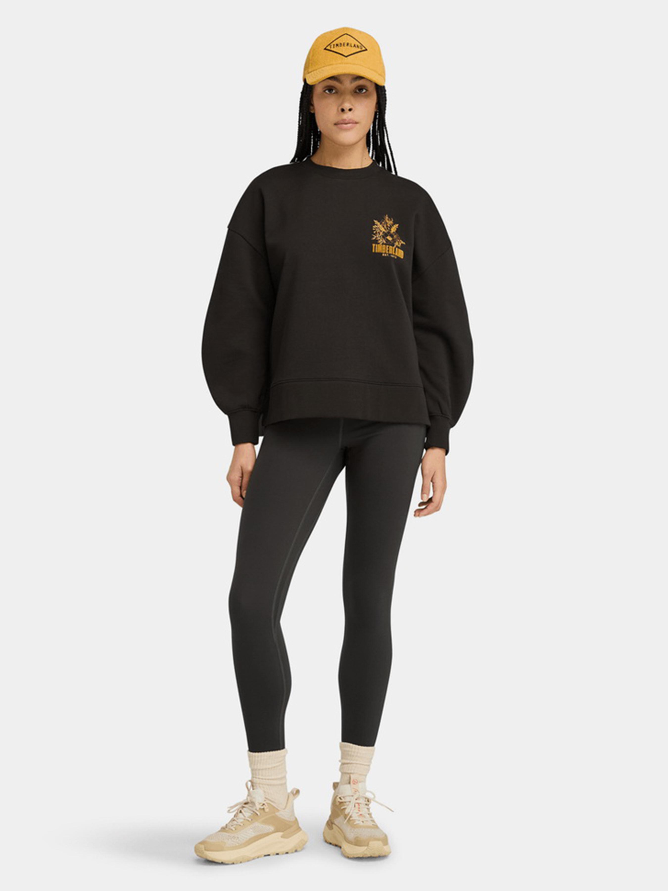 Худі та світшоти Timberland Brushed Chest Graphic Crew модель TB0A5ZX7001 Фото
