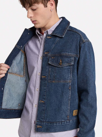 Куртки и дубленки Timberland Denim модель TB0A6GEKA11 Фото