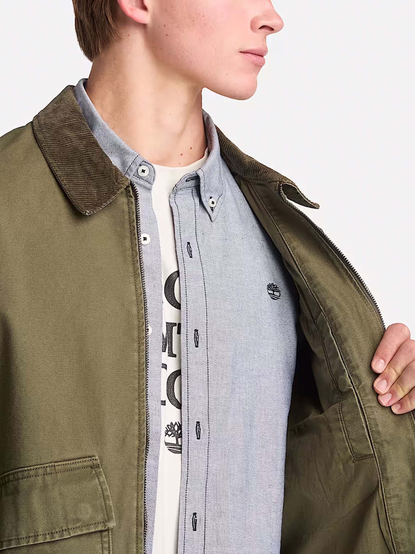 Куртки та дублянки Timberland Strafford Washed Canvas модель TB0A5TGFA58 Куртки та дублянки Timberland Strafford Washed Canvas модель TB0A5TGFA58 Фото