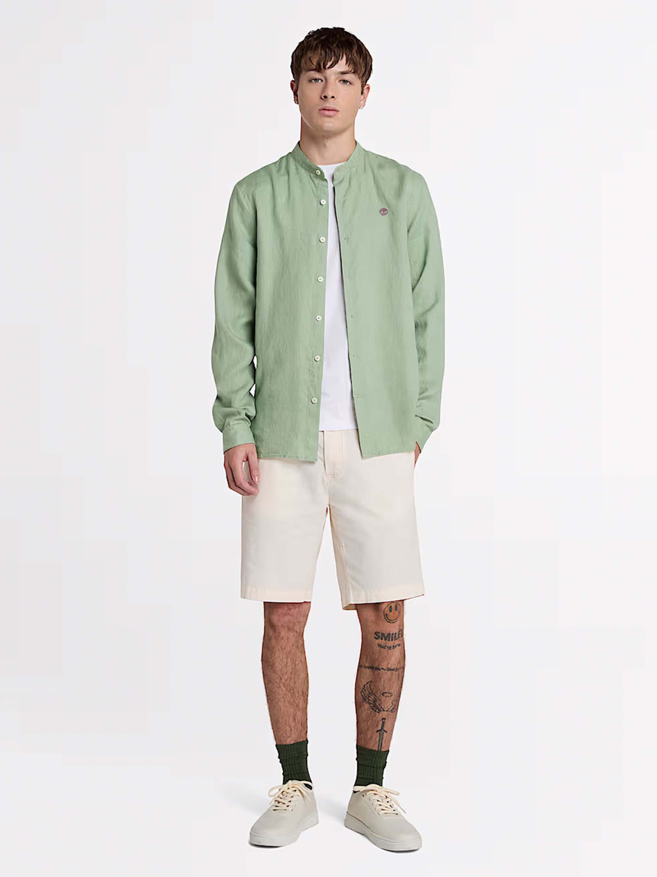 Рубашки Timberland Mill Brook Linen модель TB0A2DC1EC6 Фото