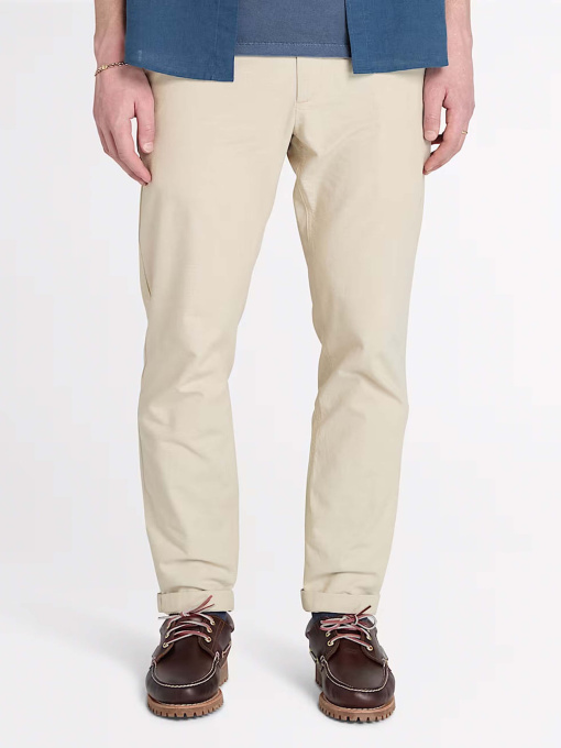 Брюки Timberland Cotton Linen модель TB0A2F6BEOH Фото