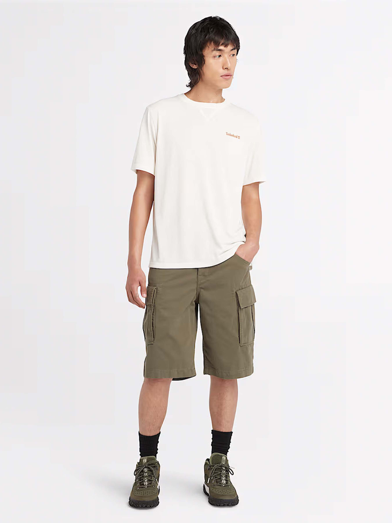 Шорти Timberland Brookline Twill модель TB0A5U1BA58 Шорти Timberland Brookline Twill модель TB0A5U1BA58 Фото