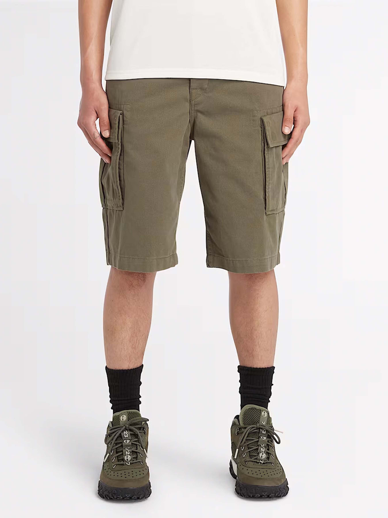 Шорти Timberland Brookline Twill модель TB0A5U1BA58 Шорти Timberland Brookline Twill модель TB0A5U1BA58 Фото