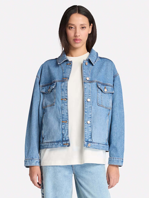 Куртки та дублянки Timberland Archive Denim модель TB0A67JQBQ8 Фото