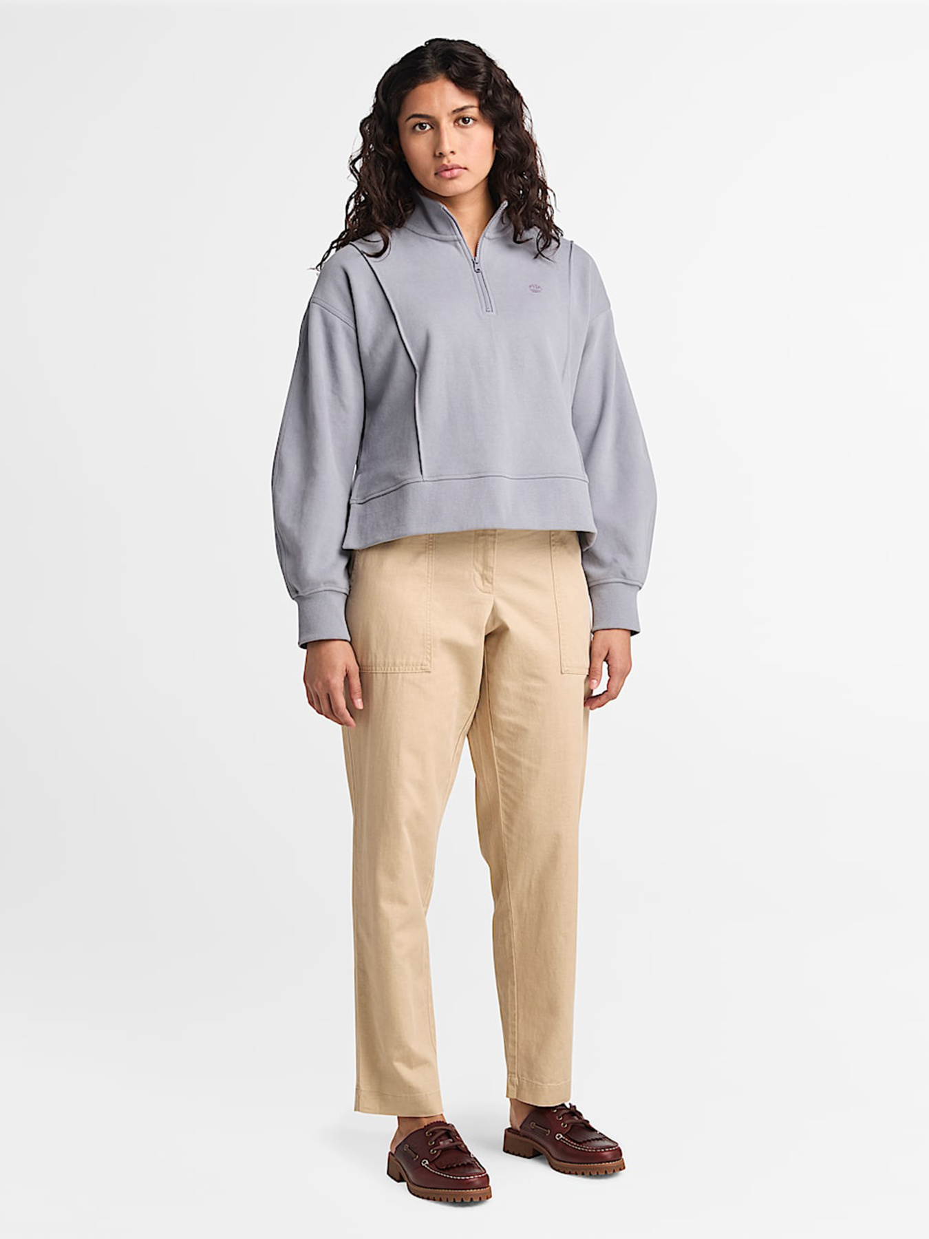 Худи и свитшоты Timberland Lush Quarter-Zip модель TB0A6GA7EOM Худи и свитшоты Timberland Lush Quarter-Zip модель TB0A6GA7EOM Фото