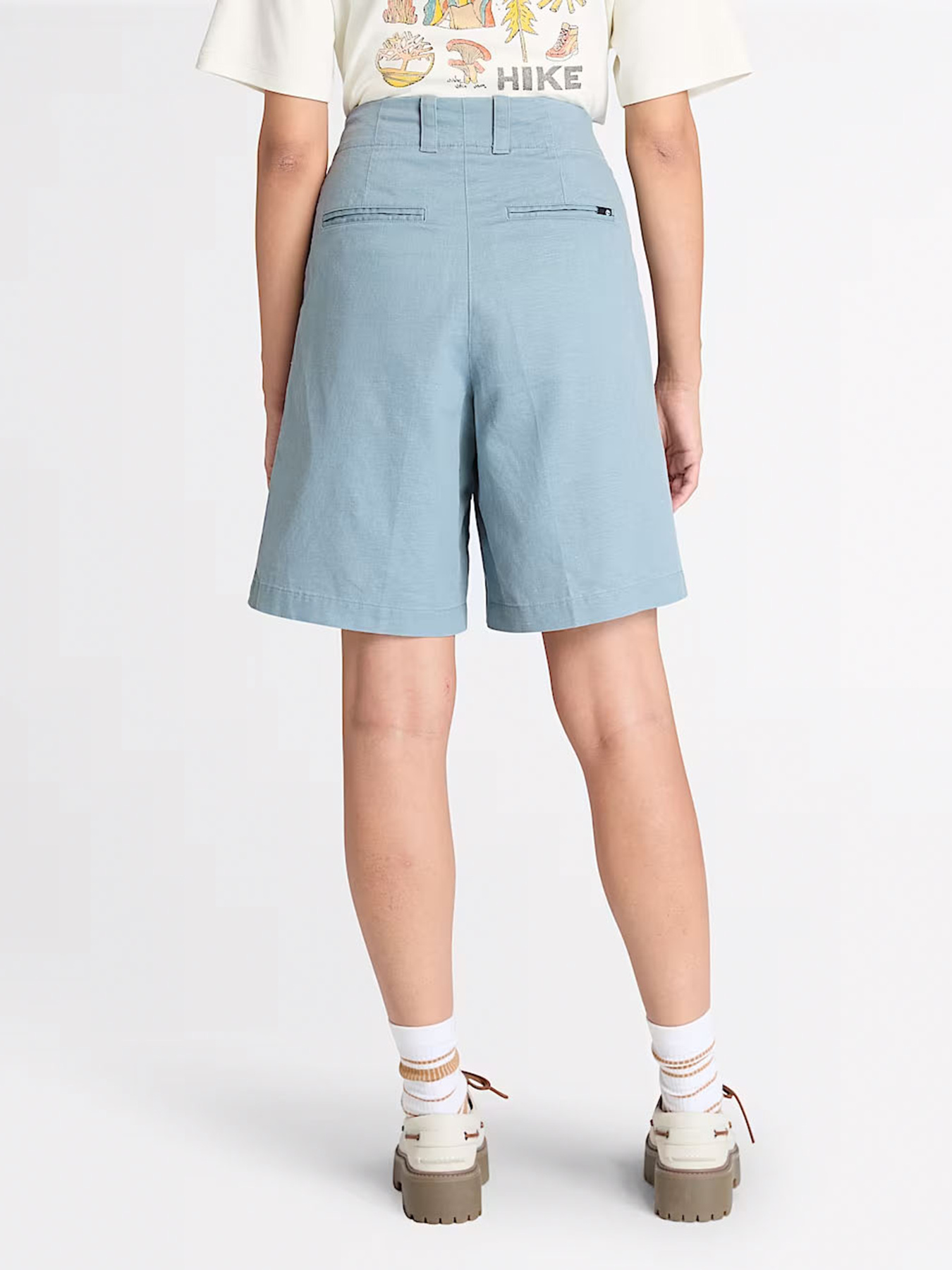 Шорти Timberland Linen Bermuda модель TB0A67QQ758 Шорти Timberland Linen Bermuda модель TB0A67QQ758 Фото