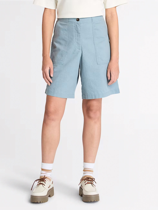 Шорты Timberland Linen Bermuda модель TB0A67QQ758 Фото