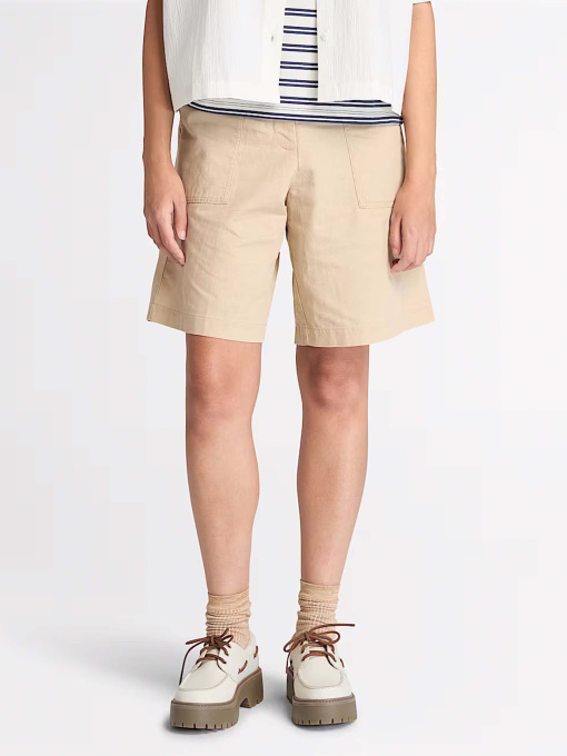 Шорты Timberland Linen Bermuda модель TB0A67QQY94 Фото