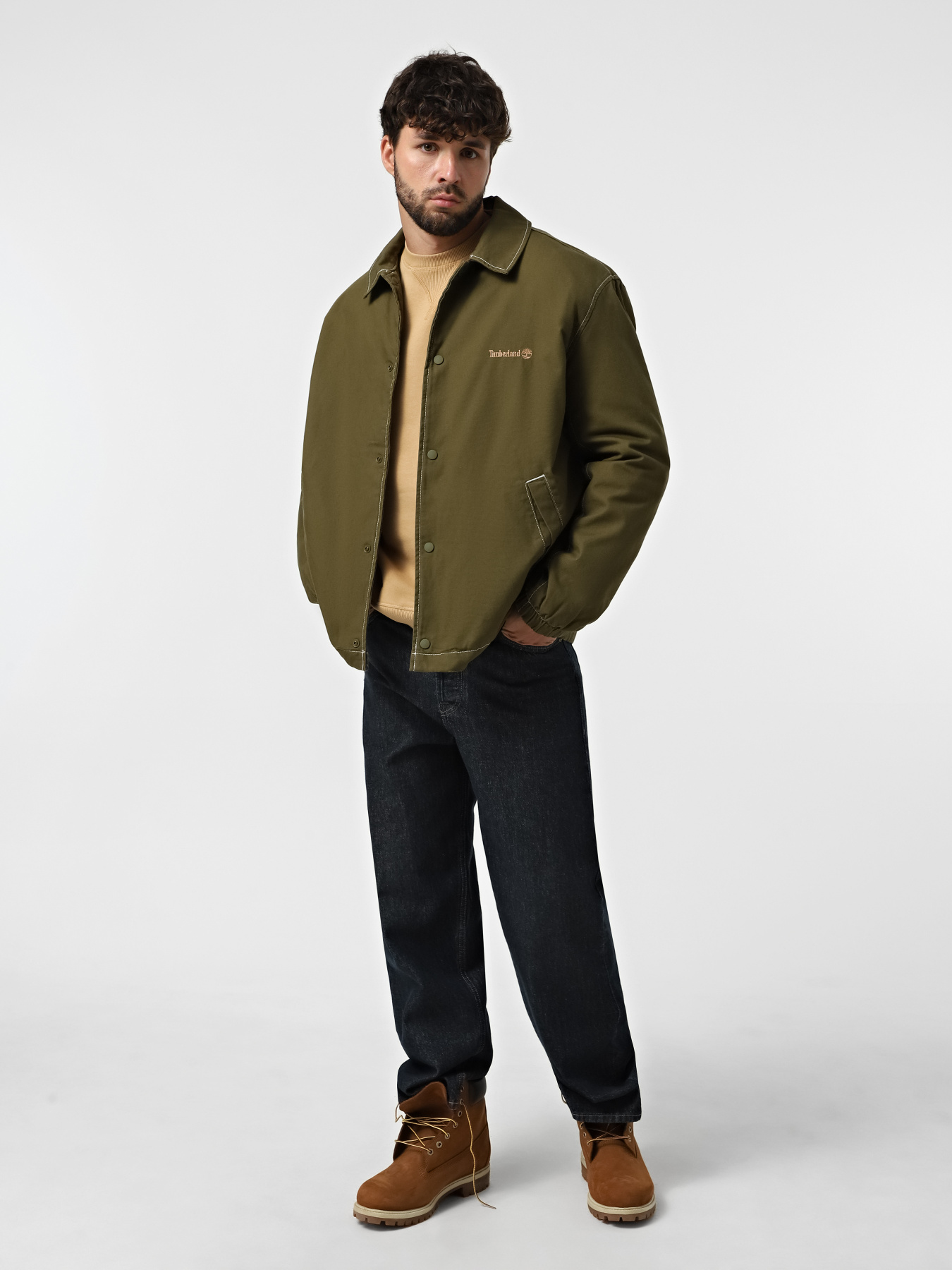 Куртки и дубленки Timberland All Gender Washed Duck модель TB0A5N46302 Фото