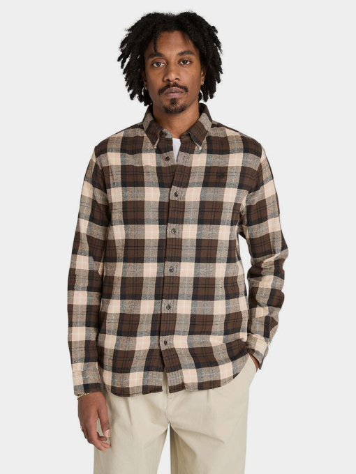 Рубашки Timberland Checked Flannel модель TB0A44XQG56 Фото