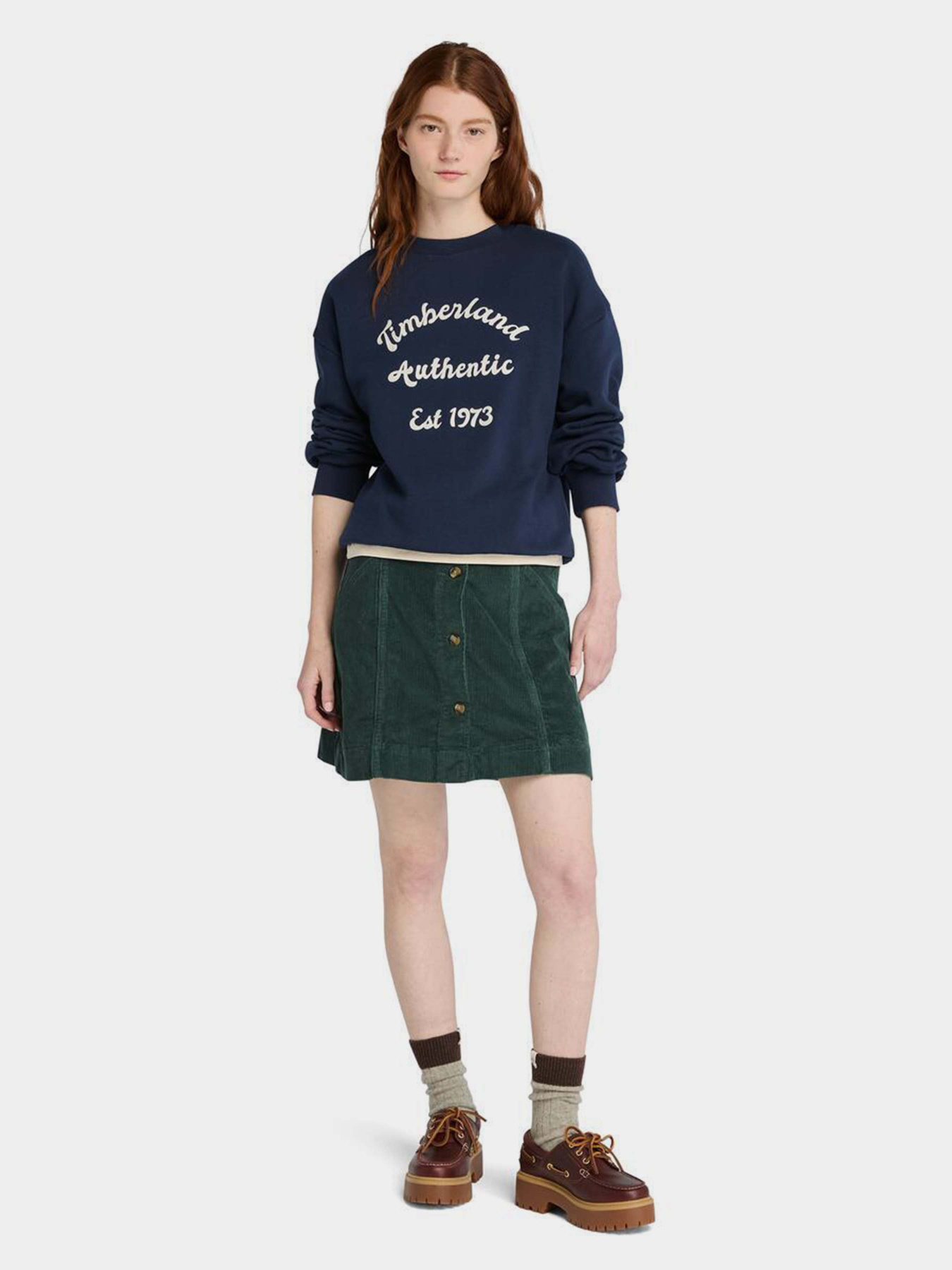 Юбки Timberland Washed Corduroy модель TB0A6HX3317 Юбки Timberland Washed Corduroy модель TB0A6HX3317 Фото