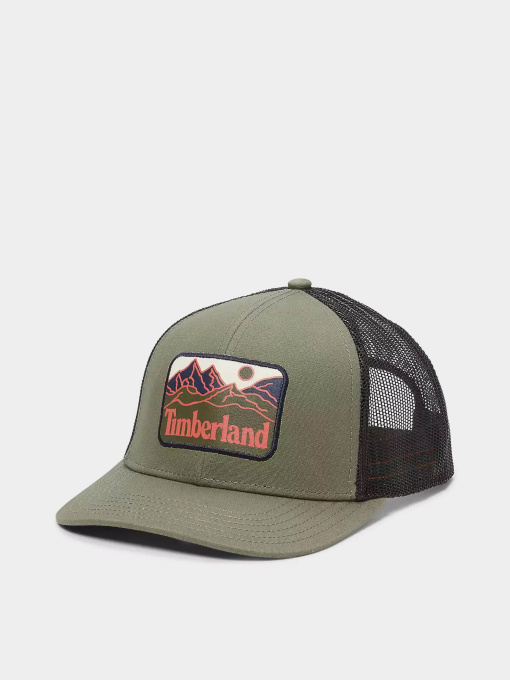 Шапки и кепки Timberland Mountain Line Patch Trucker модель TB0A2Q52A58 Фото
